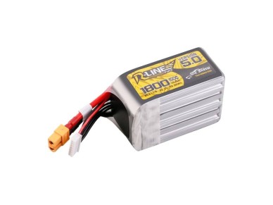 Lipo Tattu R-Line Version 5.0 1800mAh 22.2V 150C 6S battery with XT60 connector