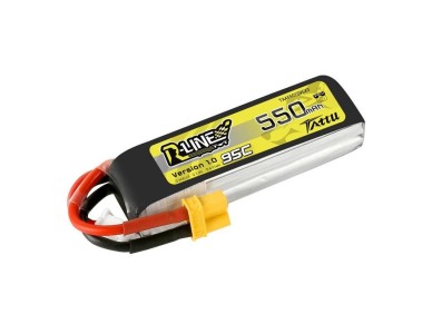 Battery Tattu R-Line 550mAh 7.4V 95C 2S1P XT30