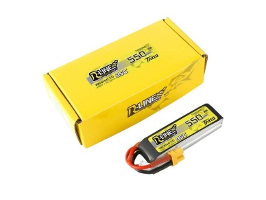 Battery Tattu R-Line 550mAh 7.4V 95C 2S1P XT30