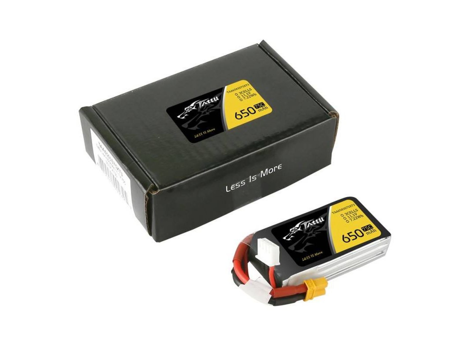 Batería Tattu 650mAh 11,1V 75C 3S1P