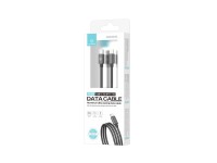 Techancy Cabo Usb C Para Lightning 1m TB1796, Design Totalmente Metálico, Resistente A Animais, Carr Techancy Cabo Usb C Para Lightning 1m TB1796, Design Totalmente Metálico, Resistente A Animais, Carr