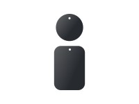 Techancy Adesivo Metálico Para Telemóveis Ti2216 Preto Para Suportes Magnéticos De Telemóveis E Capa Techancy Adesivo Metálico Para Telemóveis Ti2216 Preto Para Suportes Magnéticos De Telemóveis E Capa