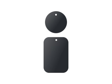 Techancy Metallic Adhesive for Mobile Phones Ti2216 Black for Magnetic Mobile Phone Holders and Case Techancy Metallic Adhesive for Mobile Phones Ti2216 Black for Magnetic Mobile Phone Holders and Case