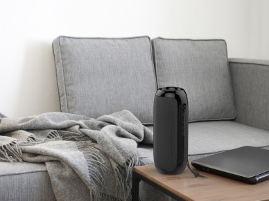 Audio Bluetooth Techancy TH2623 negro, 2 altavoces de 5 W, bater�a integrada, compatible con conexi�