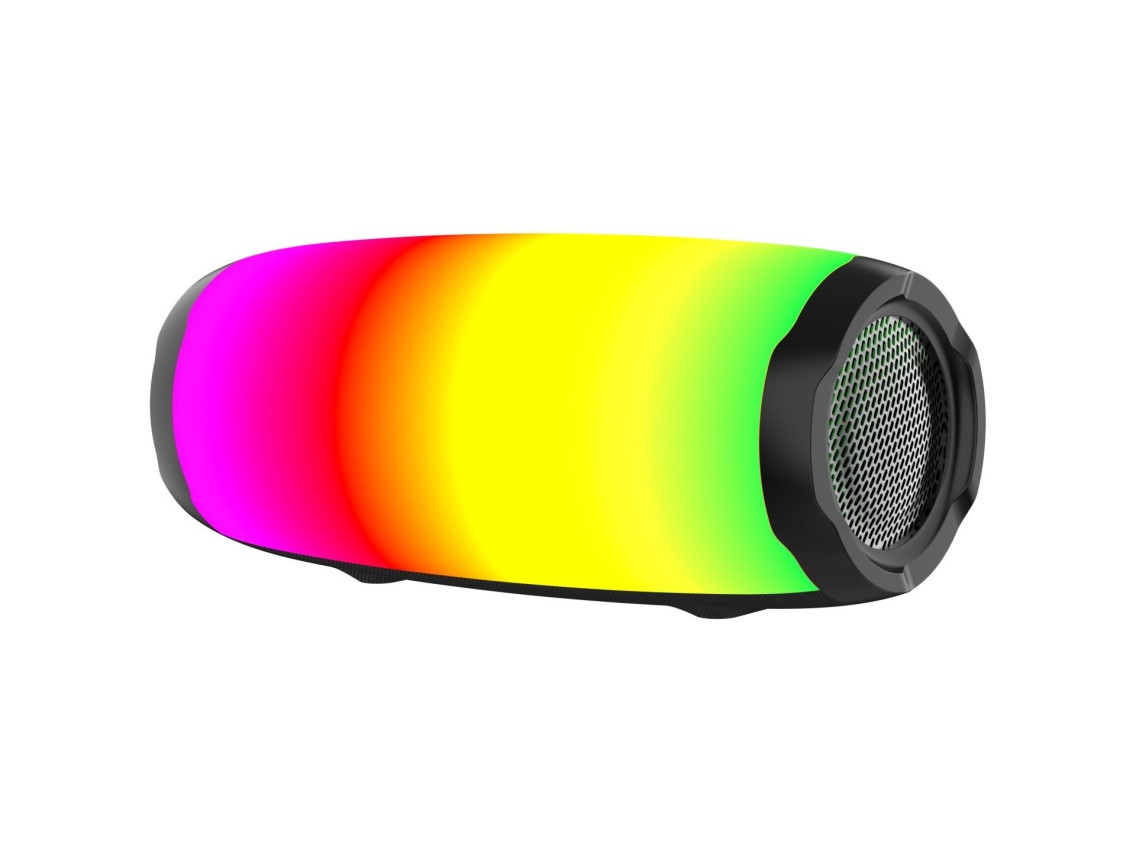 Techancy Audio Bluetooth TH2632, LED de ritmo musical, batería integrada, compatible con conexión in