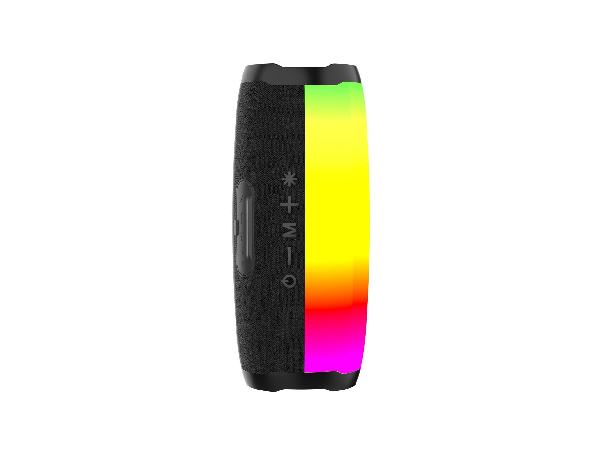 Techancy Audio Bluetooth TH2632, LED de ritmo musical, batería integrada, compatible con conexión in