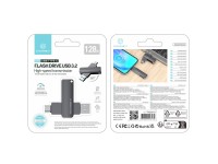 Techancy Unidade Flash Usb3.2 De Alta Velocidade LB2904, 128 GB, Conetor 2 Em 1 Tipo C E Usb-A, Comp Techancy Unidade Flash Usb3.2 De Alta Velocidade LB2904, 128 GB, Conetor 2 Em 1 Tipo C E Usb-A, Comp