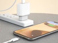 Cargador PD Techancy TA2786 de 18 W, cable Lightning USB-C, carga rápida de 18 W, compacto y portáti Cargador PD Techancy TA2786 de 18 W, cable Lightning USB-C, carga rápida de 18 W, compacto y portáti