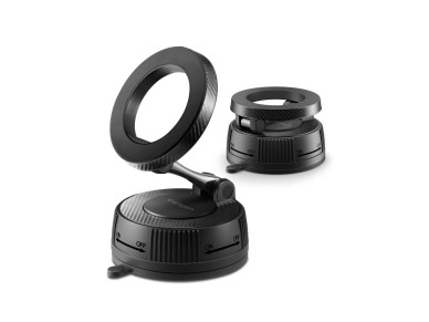 Soporte para coche Spigen MFT36 MagSafe para salpicadero/parabrisas - Negro