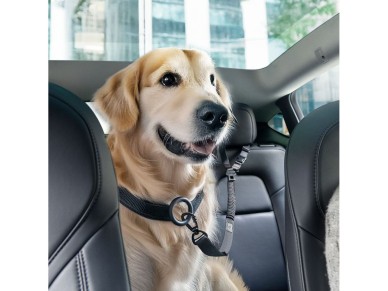 Spigen PS100 Universal Pet Seat Belt - Black Spigen PS100 Universal Pet Seat Belt - Black