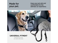 Spigen PS100 Universal Pet Seat Belt - Black Spigen PS100 Universal Pet Seat Belt - Black