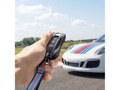 Funda para llavero Spigen Porsche PK100 para llaves de coche - negra Funda para llavero Spigen Porsche PK100 para llaves de coche - negra