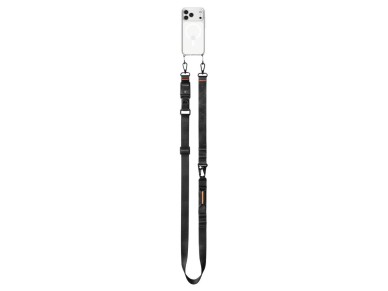 Spigen DA30M Stap Crossbody Phone Lanyard - Black