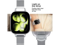 Pulseira Spigen WBM4 para Apple Watch (40/41/42 mm) - Prateada