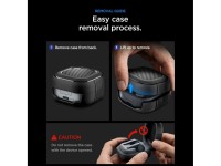 Capa Spigen Rugged Armor para Samsung Galaxy Buds 4 / 4 Pro - Preto Fosco