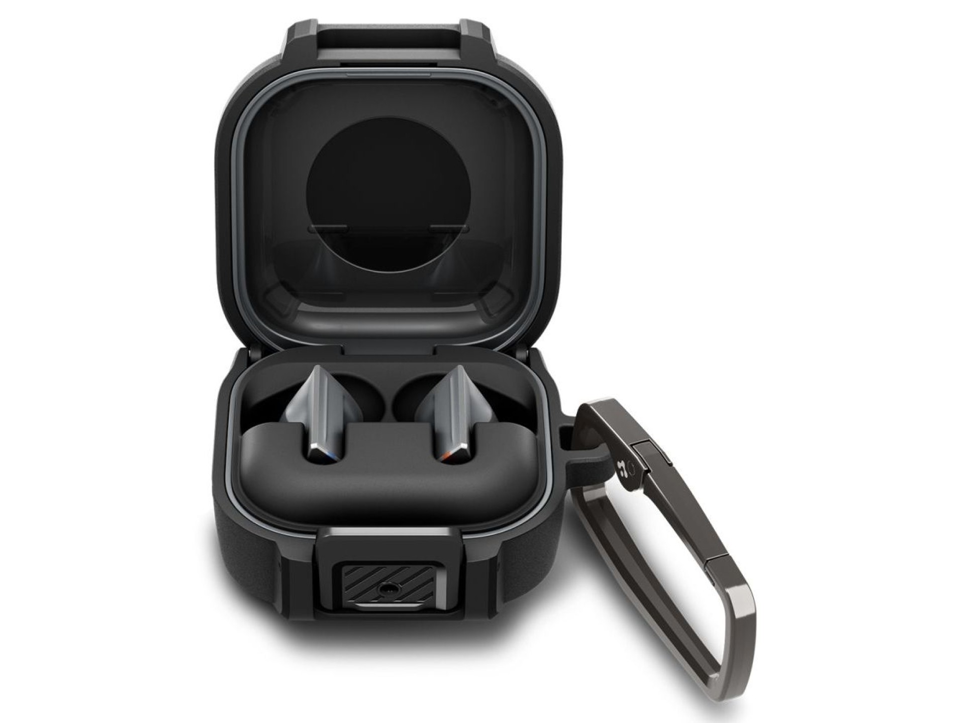 Capa Spigen Lock Fit para Samsung Galaxy Buds 4 / 4 Pro - Preto Fosco