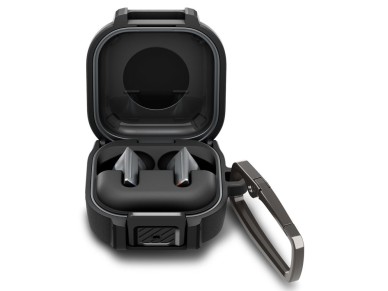 Funda Spigen Lock Fit para Samsung Galaxy Buds 4/4 Pro - Negro mate