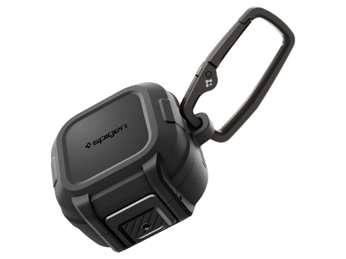 Funda Spigen Lock Fit para Samsung Galaxy Buds 4/4 Pro - Negro mate