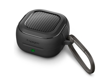 Funda Spigen Rugged Armor para Samsung Galaxy Buds 4/4 Pro - Negro mate