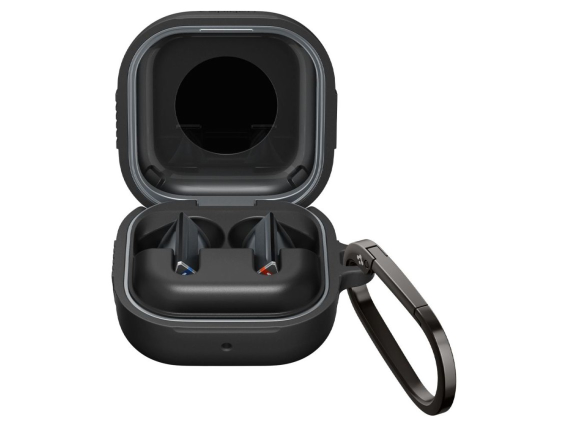 Capa Spigen Rugged Armor para Samsung Galaxy Buds 4 / 4 Pro - Preto Fosco