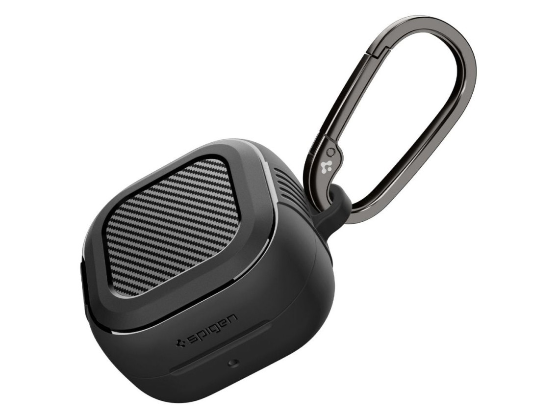 Capa Spigen Rugged Armor para Samsung Galaxy Buds 4 / 4 Pro - Preto Fosco