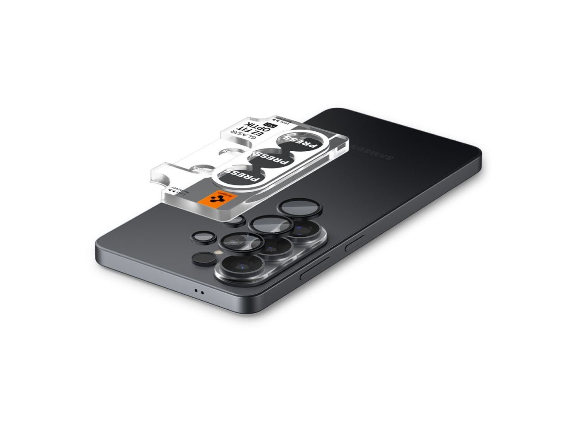 Spigen Glas.Tr Ez Fit Optik Pro HD Camera Cover 2-pack for Samsung Galaxy S26 Ultra - Black
