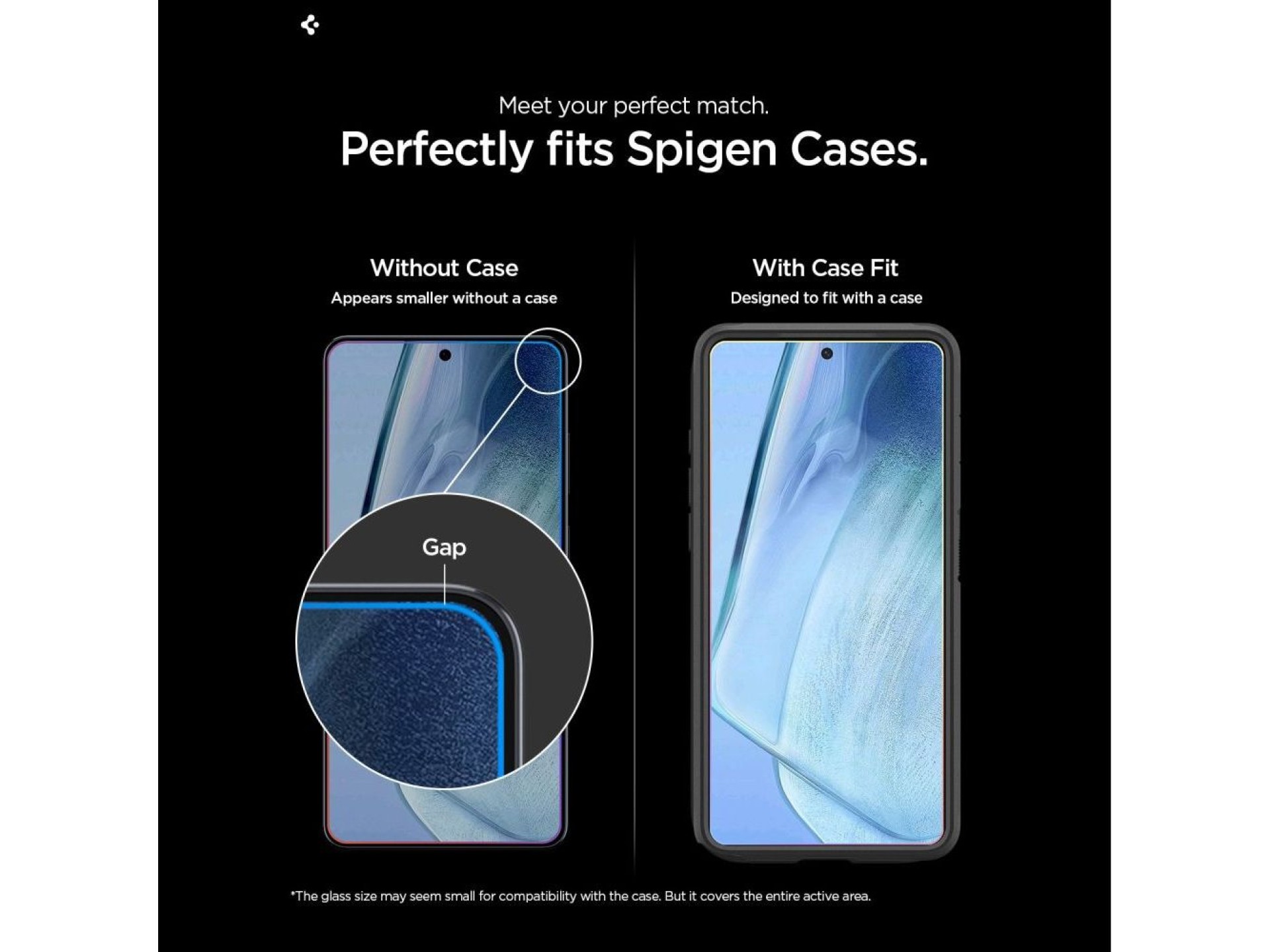Spigen Glas.Tr Ez Fit Pro - Paquete de 2 protectores de pantalla de vidrio templado antirreflejo par