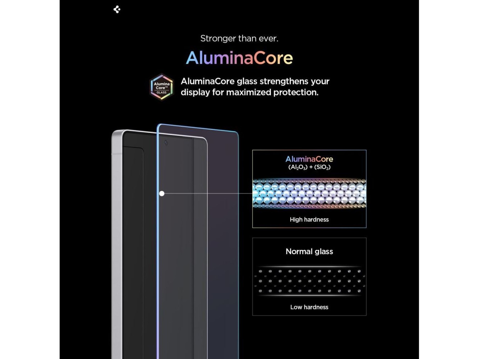 Spigen Glas.Tr Ez Fit Pro - Paquete de 2 protectores de pantalla de vidrio templado antirreflejo par