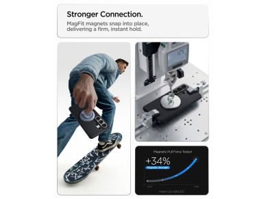 Funda Spigen Nano Pop Mag MagSafe para Samsung Galaxy S26 Ultra - Negra