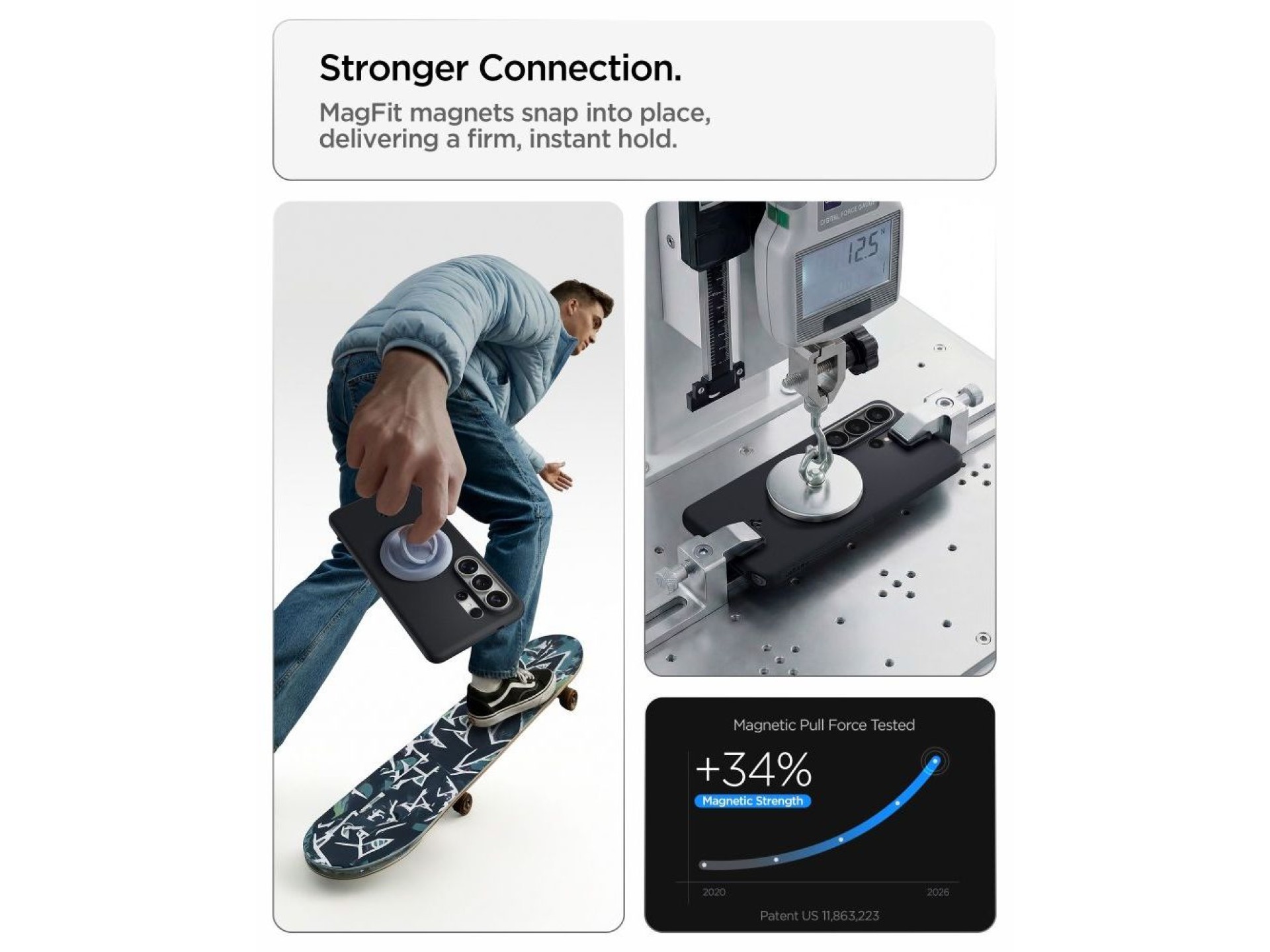 Capa Spigen Nano Pop Mag MagSafe para Samsung Galaxy S26 Ultra - Preta