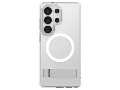 Funda Spigen Ultra Hybrid S Mag MagSafe para Samsung Galaxy S26 Ultra - Transparente y blanca