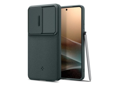 Funda Spigen Optik Armor para Samsung Galaxy S26 Ultra - Verde