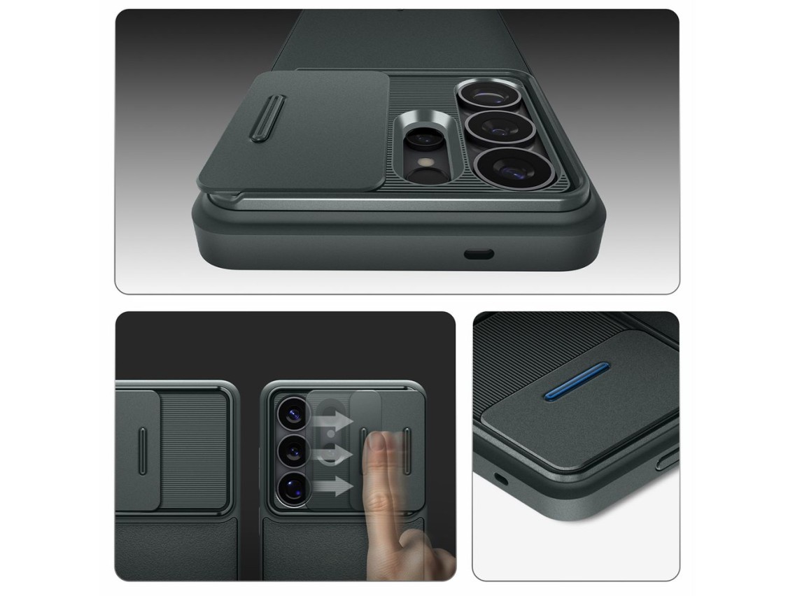 Funda Spigen Optik Armor para Samsung Galaxy S26 Ultra - Verde