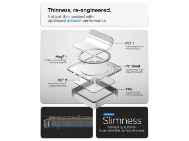Funda Spigen Ultra Hybrid MagSafe para Samsung Galaxy S26 Ultra (transparente y blanca)