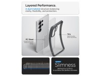 Capa h�brida Spigen Ultra para Samsung Galaxy S26 Ultra - Semitransparente