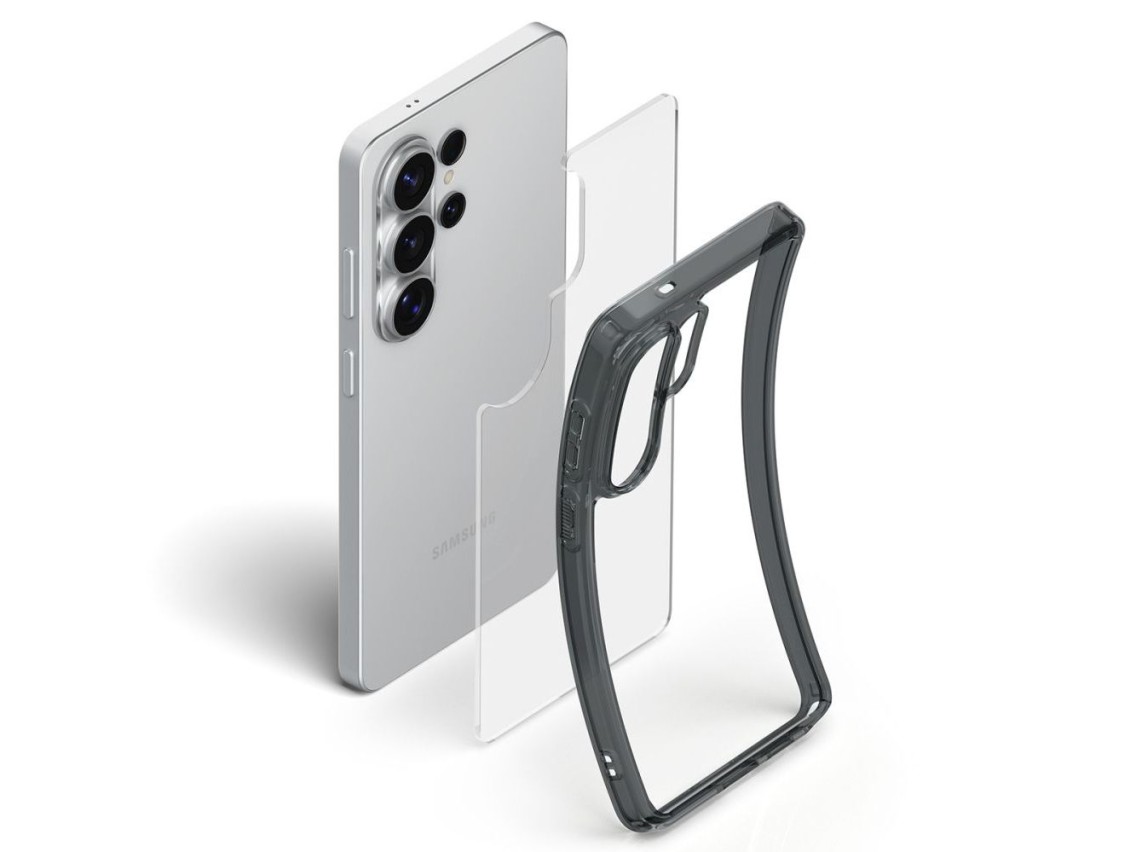 Capa h�brida Spigen Ultra para Samsung Galaxy S26 Ultra - Semitransparente