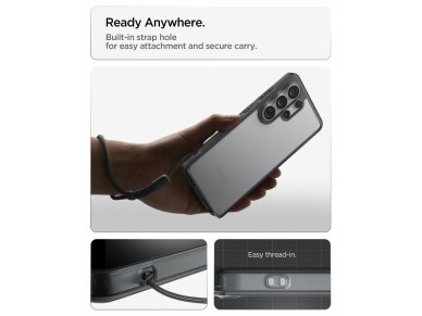 Funda h�brida Spigen Ultra para Samsung Galaxy S26 Ultra - Semitransparente