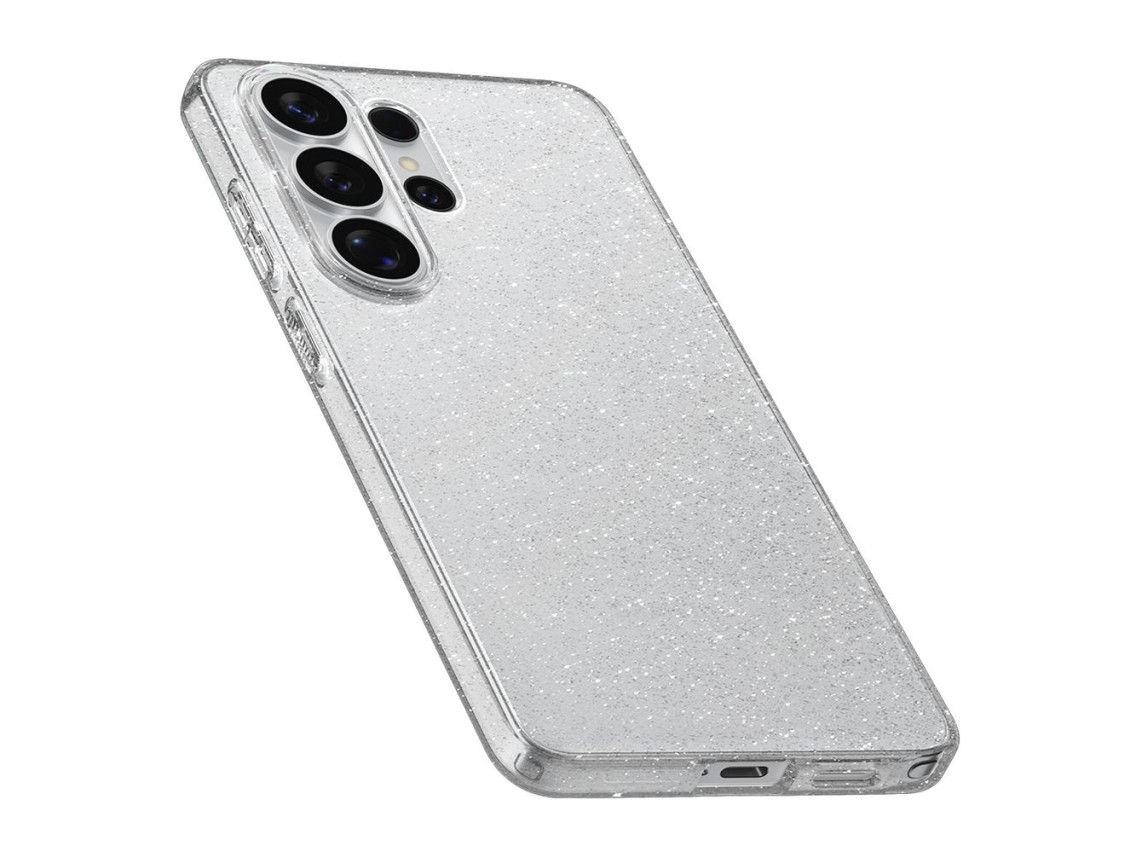 Funda Spigen con purpurina de cristal líquido para Samsung Galaxy S26 Ultra - Brillantina y transpar