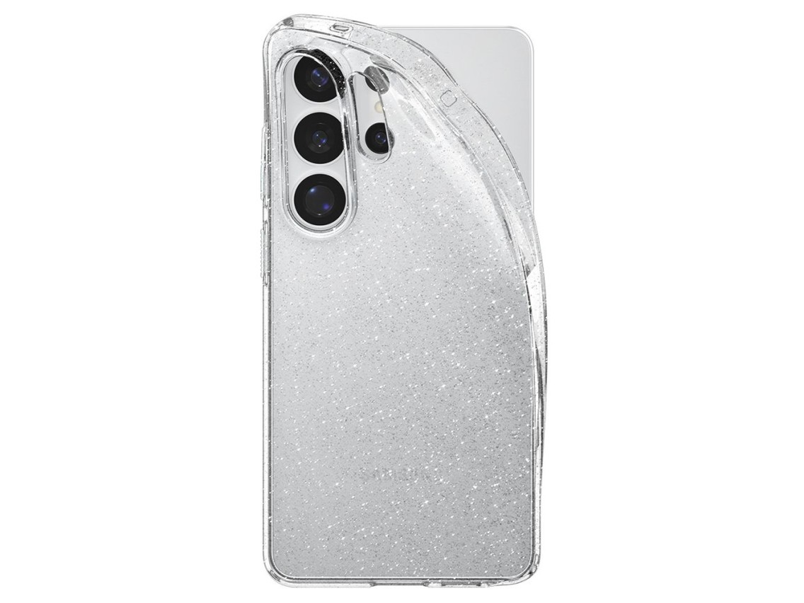 Funda Spigen con purpurina de cristal líquido para Samsung Galaxy S26 Ultra - Brillantina y transpar