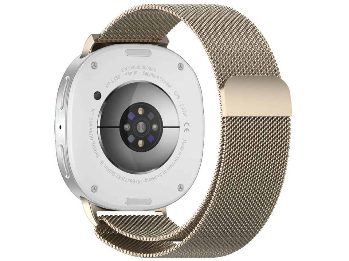 Correa de acero inoxidable Tech-Protect para Samsung Galaxy Watch de 40, 44 y 46 mm - Dorada