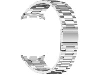 Correa de acero inoxidable Tech-Protect para Samsung Galaxy Watch de 40/44/46 mm - Plateada Correa de acero inoxidable Tech-Protect para Samsung Galaxy Watch de 40/44/46 mm - Plateada