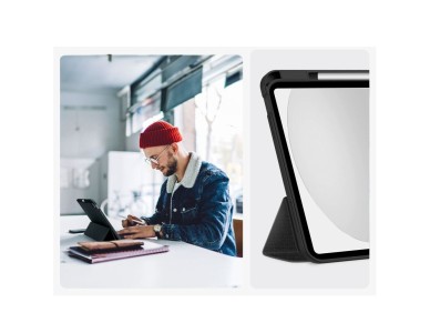 Capa Tech-Protect SC Pen Canvas para iPad de 10,9� (2022/2025) - preta