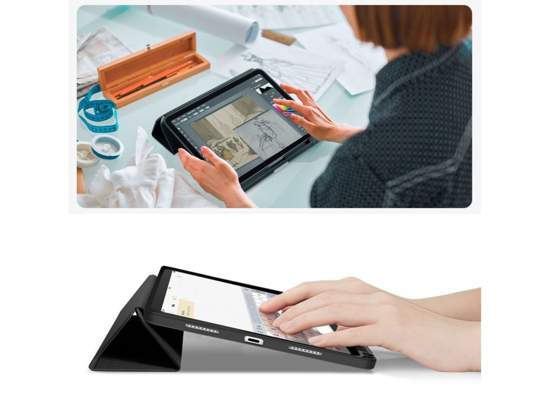 Funda de lona Tech-Protect SC Pen para iPad de 10,9