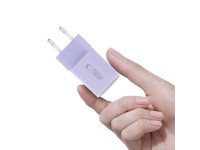 Cargador de pared Tech-Protect NCM33 PD 33 W QC3.0 USB-C/USB-C - Morado Cargador de pared Tech-Protect NCM33 PD 33 W QC3.0 USB-C/USB-C - Morado