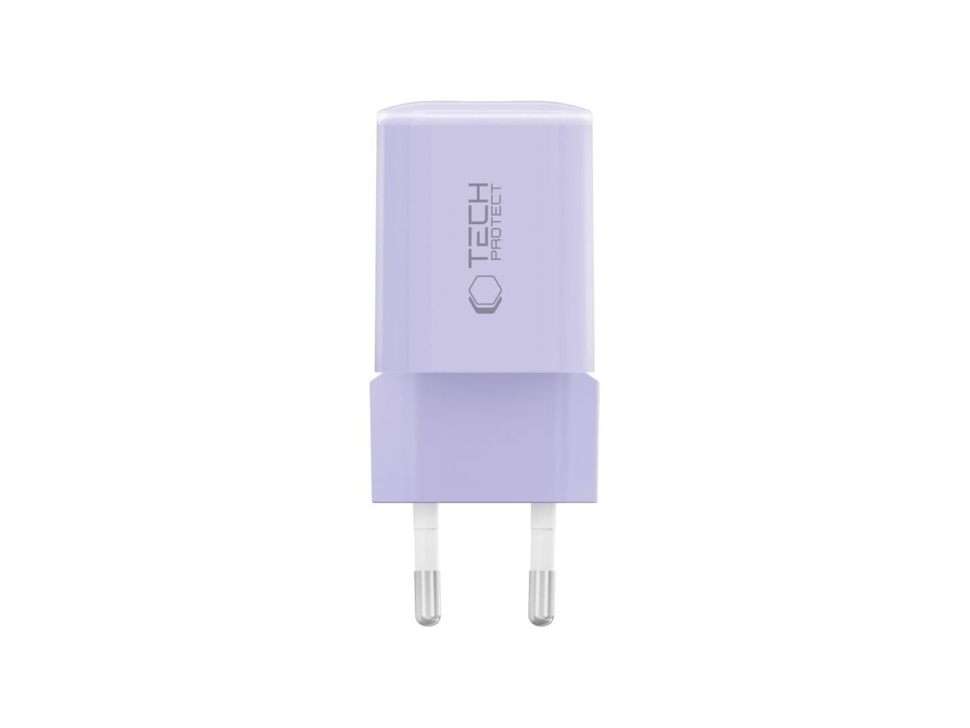 Cargador de pared Tech-Protect NCM33 PD 33 W QC3.0 USB-C/USB-C - Morado