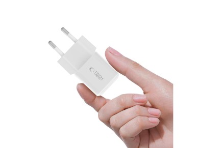 Cargador de pared Tech-Protect NCM25 USB-C PD de 25 W - Blanco Cargador de pared Tech-Protect NCM25 USB-C PD de 25 W - Blanco