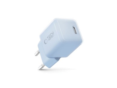 Tech-Protect NCM25 USB-C PD 25W Wall Charger - Blue Tech-Protect NCM25 USB-C PD 25W Wall Charger - Blue