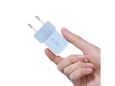 Tech-Protect NCM25 USB-C PD 25W Wall Charger - Blue Tech-Protect NCM25 USB-C PD 25W Wall Charger - Blue