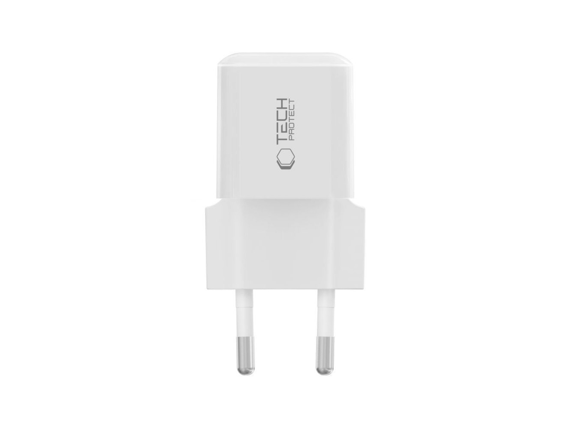 Cargador de pared Tech-Protect NCM25 USB-C PD de 25 W - Blanco
