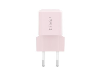 Tech-Protect NCM25 USB-C PD 25W Wall Charger - Pink